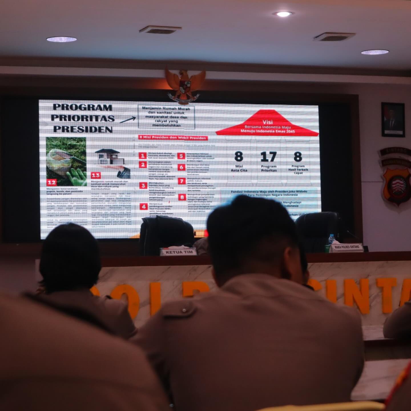 PERBATASAN: Tingkatkan kesejahteraan, Polda Kalbar mendorong program pemenuhan perumahan di wilayah perbatasan.