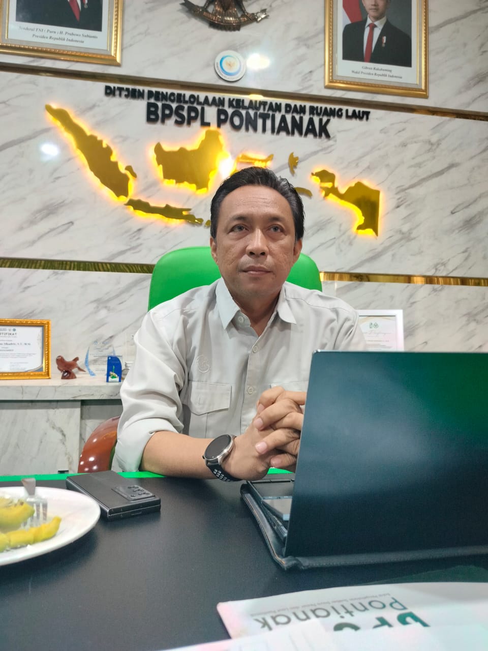 Kepala BPSPL Pontianak, Syarif Iwan Alkadrie.