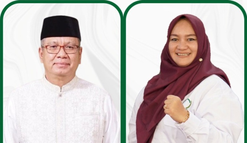 Harisson dan Ria Hayatunnur Taqwa akan memperebutkan kursi ketua umum KAHMI Kalbar periode 2025-2030.