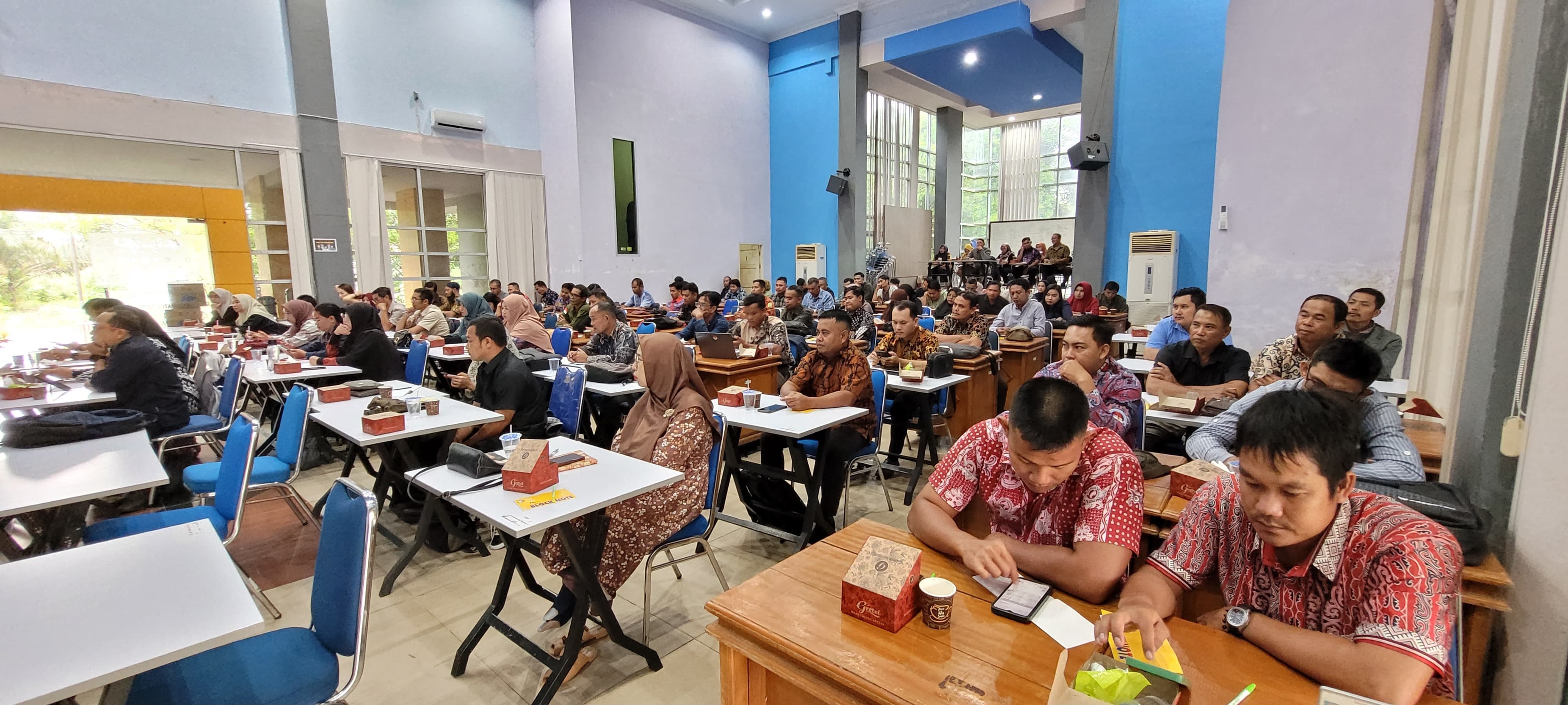 SOSIALISASI: Kegiatan sosialisasi terkait dengan pengukuran Indeks Desa tahun 2025