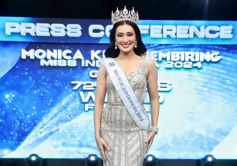 Monica Kezia, Miss Indonesia 2024.