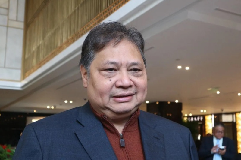 Menko Perekonomian Airlangga Hartarto.