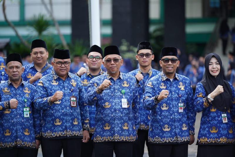 Pemerintah Kota Pontianak menggelar apel dalam rangka Hari Otonomi Daerah ke-29.