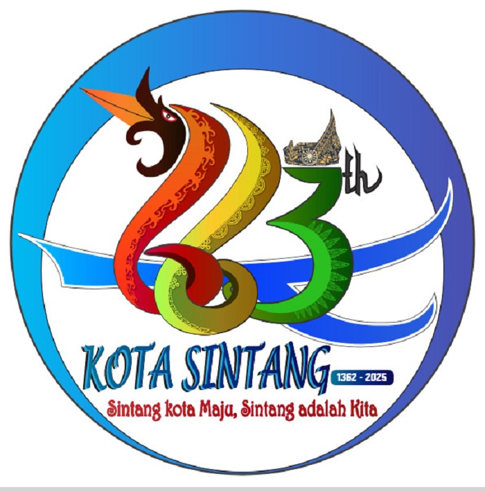 LOGO HUT Kota Sintang ke-663