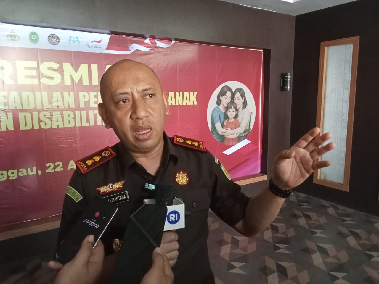 Kepala Kejaksaan Negeri Sanggau, Dedy Irwan Virantama