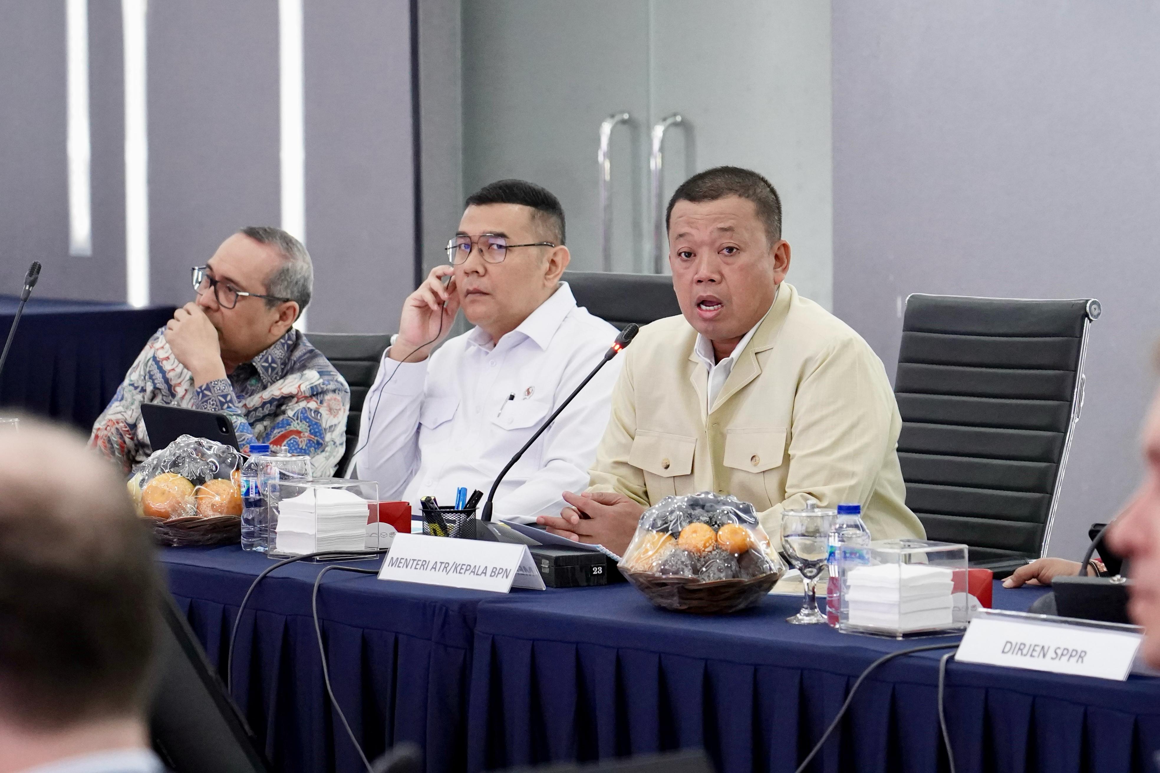 Kick-off and Opening of Integrated Land Administration and Spatial Planning Project (ILASPP) Implementation Support Mission, di Kantor Kementerian ATR/BPN.