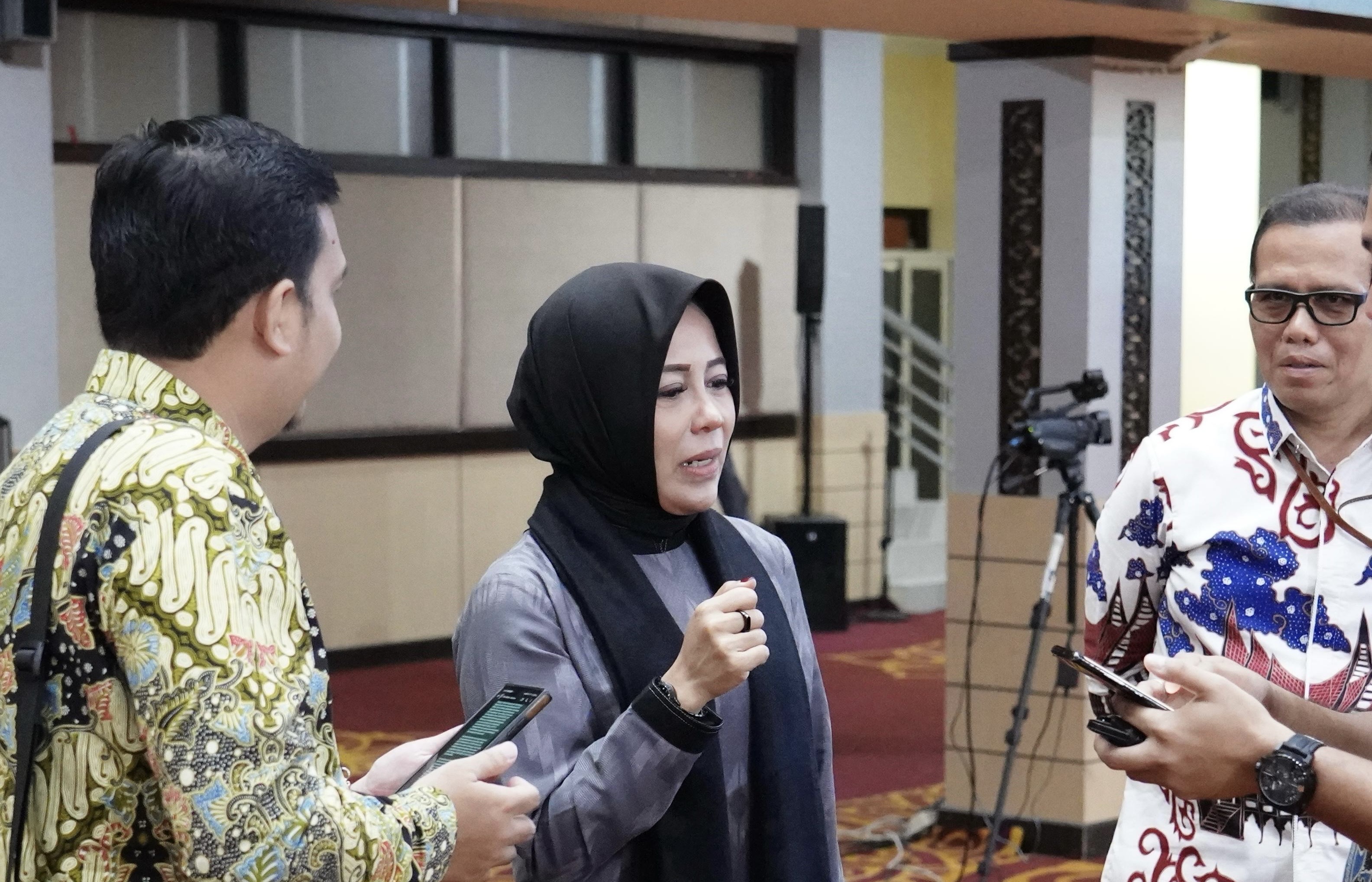 Sosialisasi pengadministrasian dan pendaftaran Tanah Ulayat di Provinsi Sumatera Barat, Senin (28/04/2025).