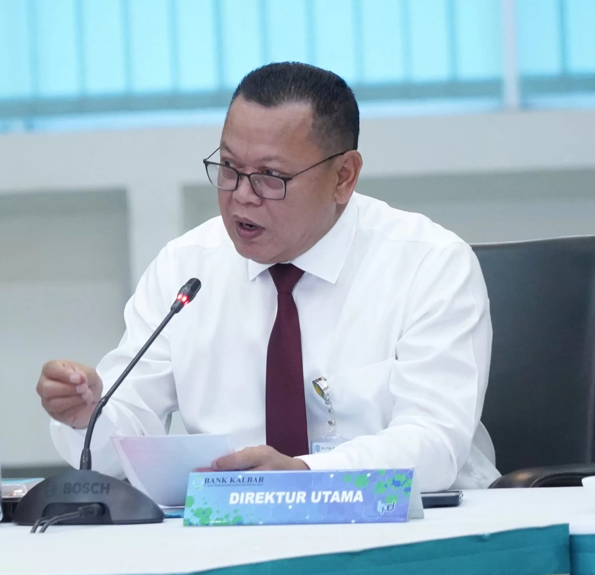 Direktur Utama Bank Kalbar, Rokidi