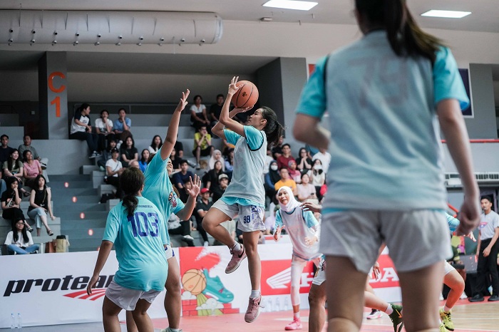 Peserta DBL Camp (Campers) saat melakukan Clutch Shot