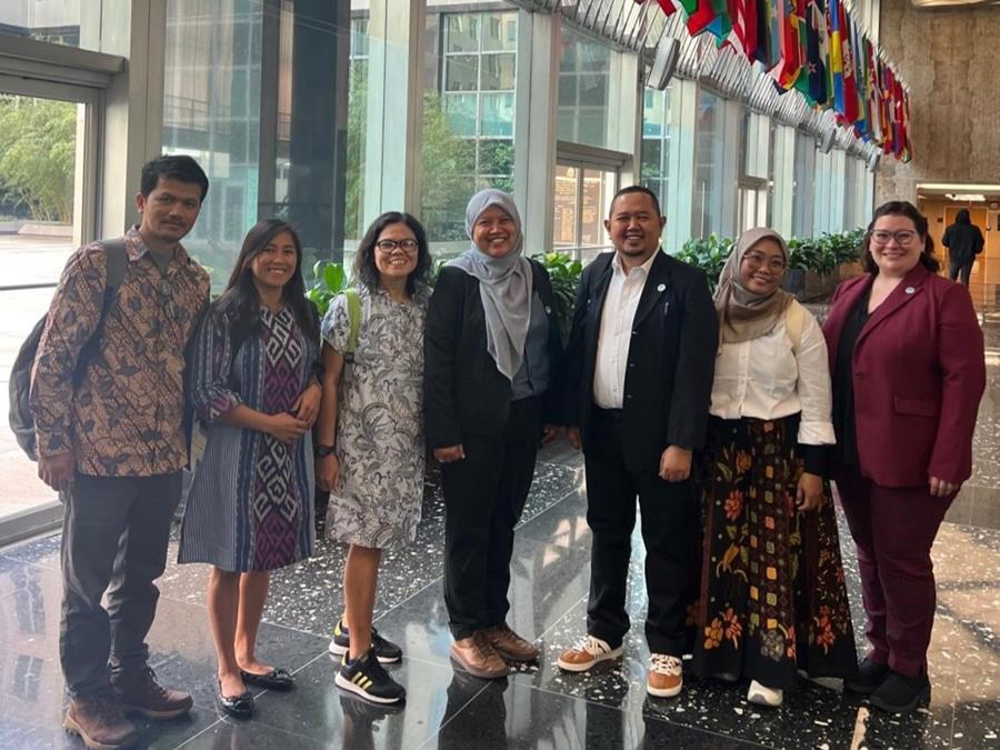 Delegasi pakar kehutanan Indonesia mengunjungi Departemen Luar Negeri AS di Washington, DC.