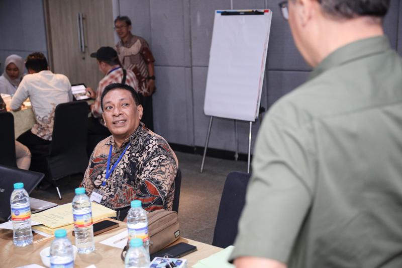 Potret Stefanus Yoseph Johannis saat mengikuti UKW bersama LPDS dan PT Pegadaian di Kota Surabaya, 6-8 Mei 2025.