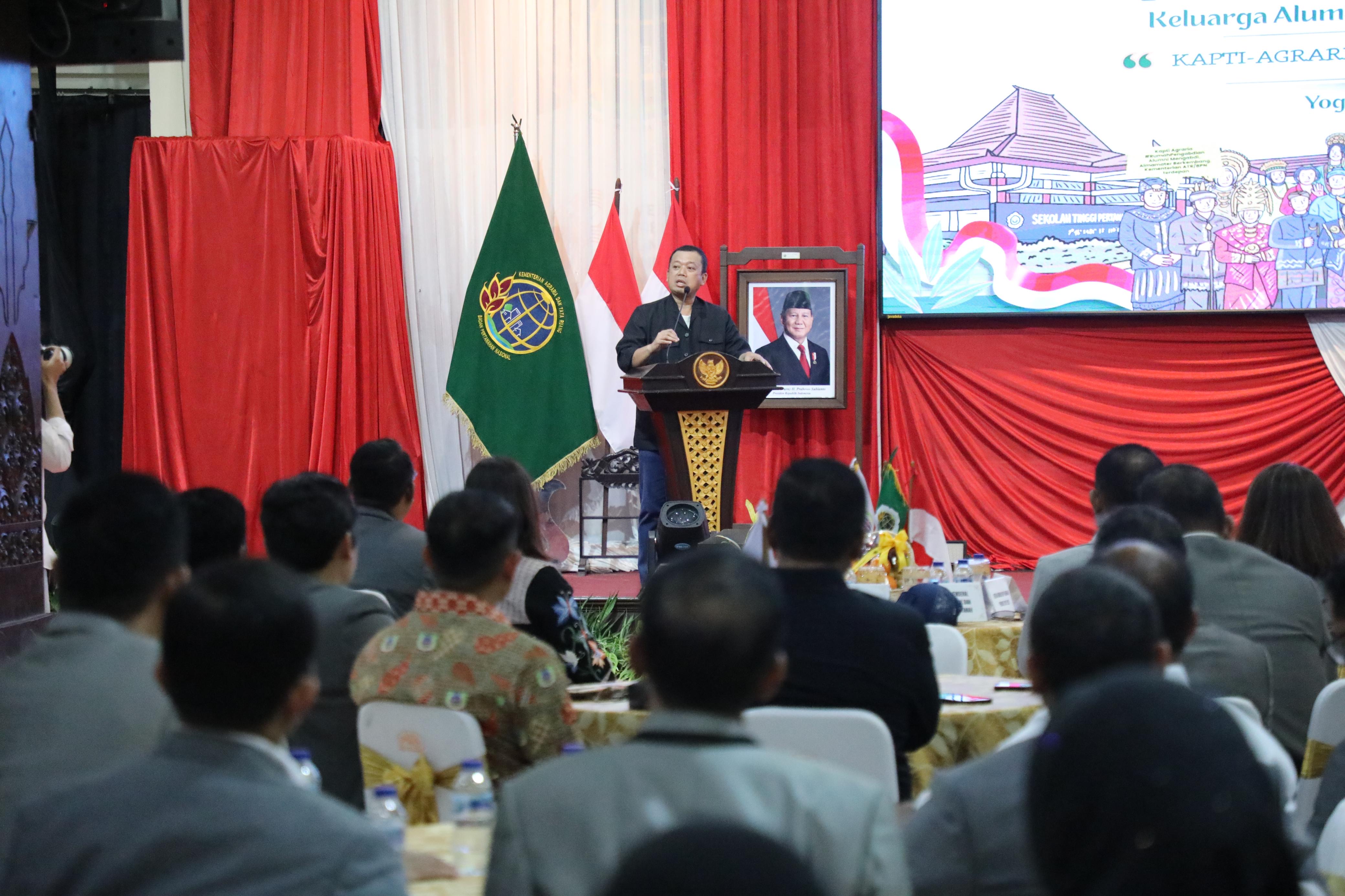 Musyawarah Nasional Keluarga Alumni Pendidikan Tinggi Agraria (KAPTI-Agraria) Tahun 2025.