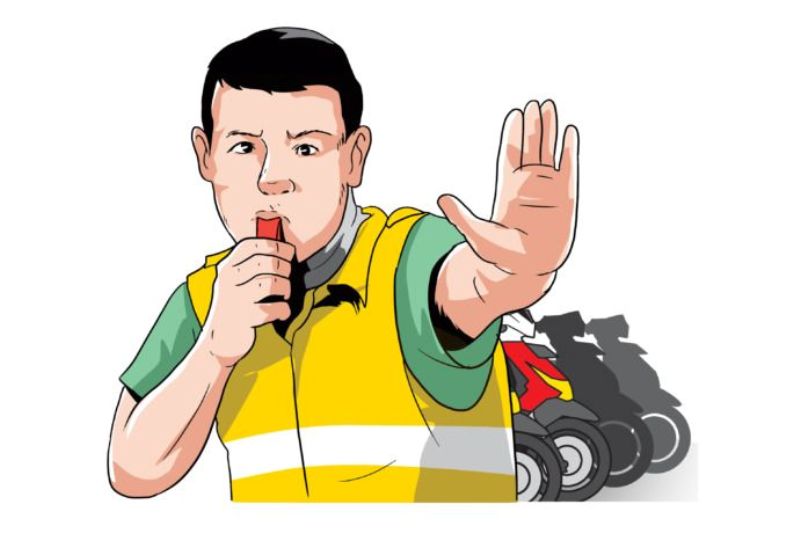 Ilustrasi Jukir Ilegal.