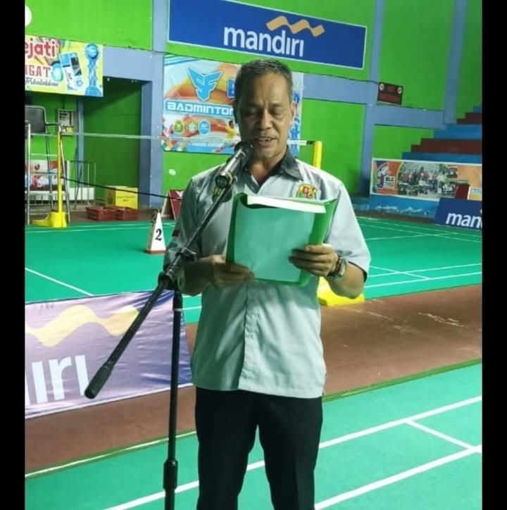 Ketua Persatuan Bulu Tangkis Seluruh Indonesia (PBSI) Kota Pontianak Syamsudin