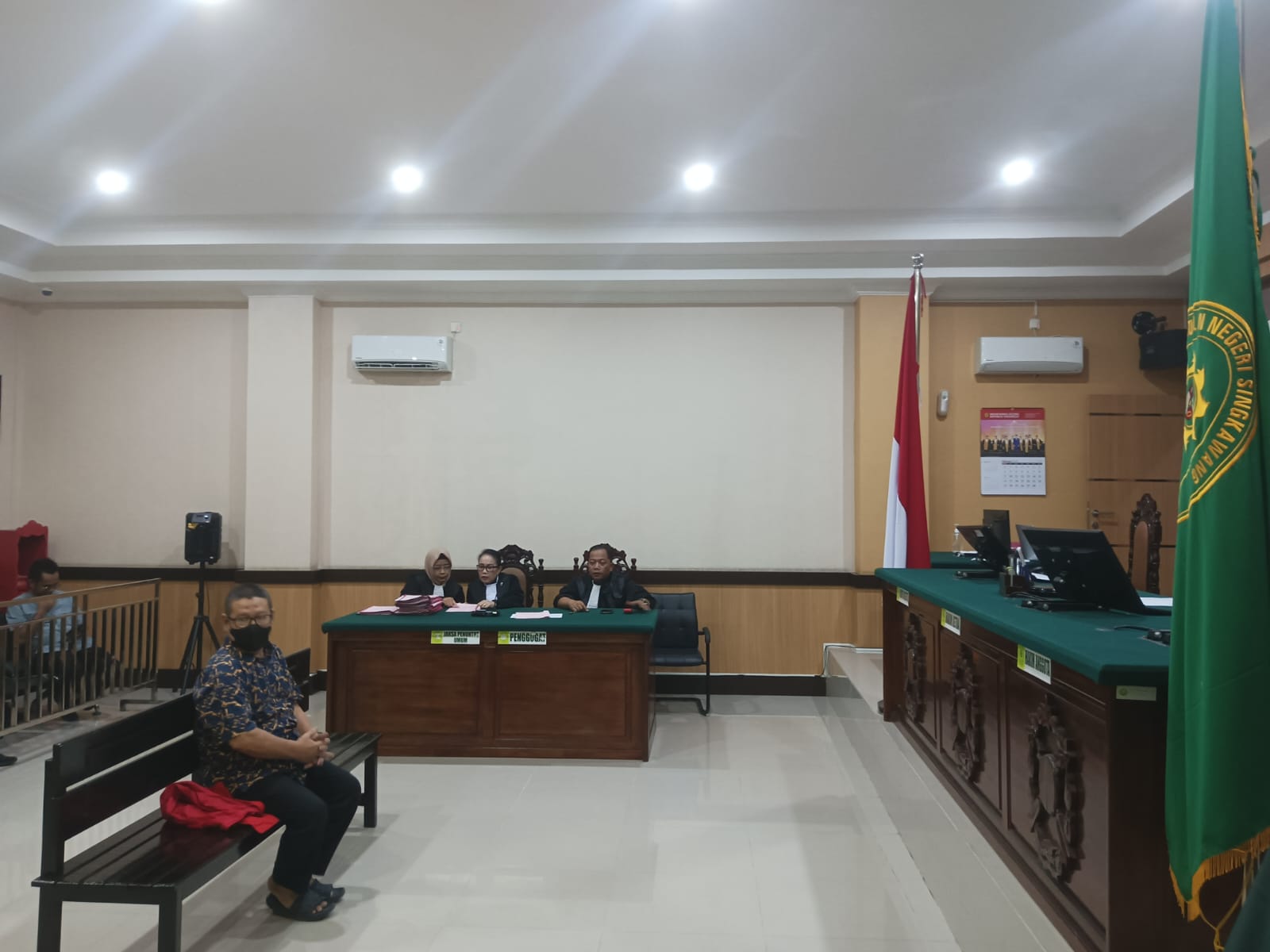 HA, Anggota DPRD Singkawang yang menjalani proses hukum di PN Singkawang terkait kasus dugaan asusila yang menjeratnya.