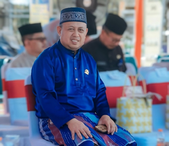 MEMBUKA: Riduan M Yusuf saat menghadiri pembukaan Wonderful Mempawah Festival 2025.