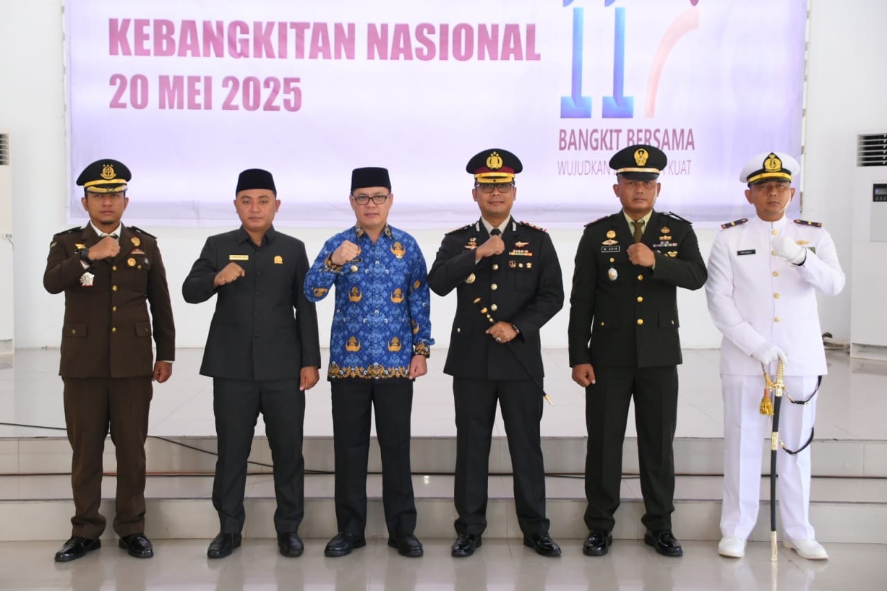 HARKITNAS: Pemerintah Kabupaten Kayong Utara menggelar Upacara Peringatan Hari Kebangkitan Nasional (Harkitnas) ke 117.