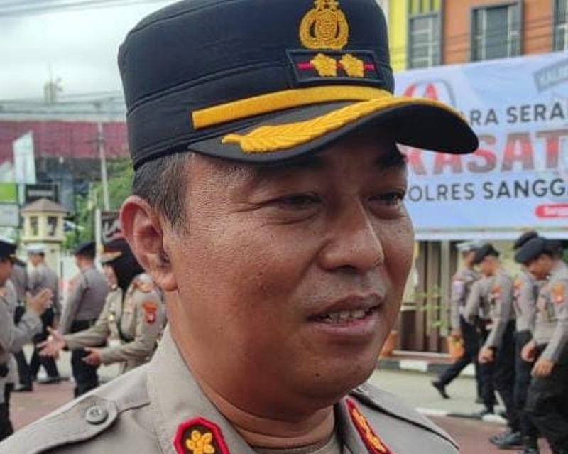 Kapolres Sanggau, AKBP Sudarsono.