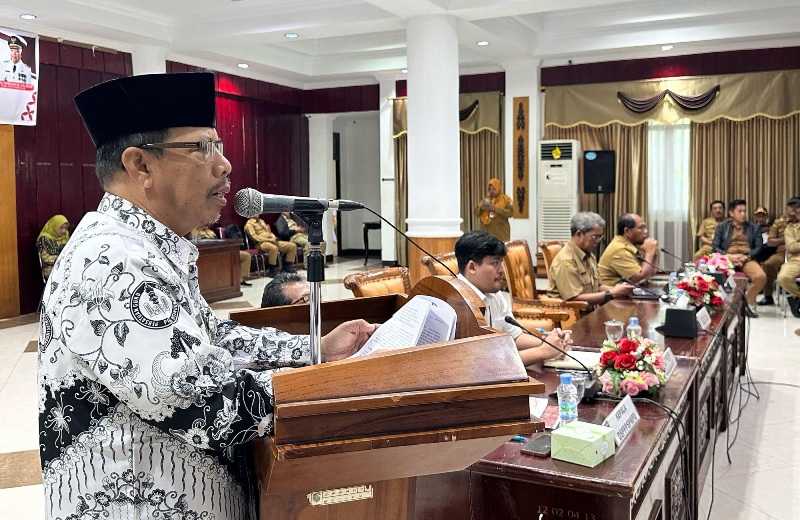 Suasana Rakor pembentukan koperasi merah putih di Mempawah.