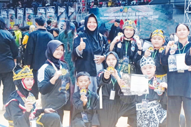 PRESTASI: Atlet IPSI Bengkayang harumkan nama daerah di Kejuaraan Piala Pangdam II.