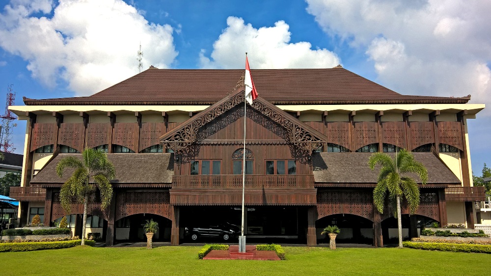 Ilustrasi Kantor Wali Kota Pontianak.