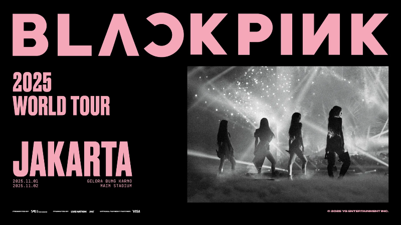 Girl group asal Korea Selatan BLACKPINK bakal menggelar konser di Jakarta pada November 2025 mendatang.