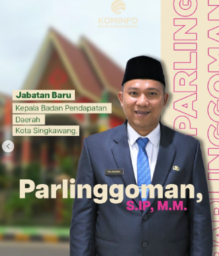 Kepala Bapenda Kota Singkawang, Parlinggoman