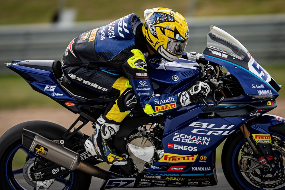 El&rsquo; Dablek Aldi Satya Mahendra Saat Tampil di Sirkuit Autodrom Most Ceko.