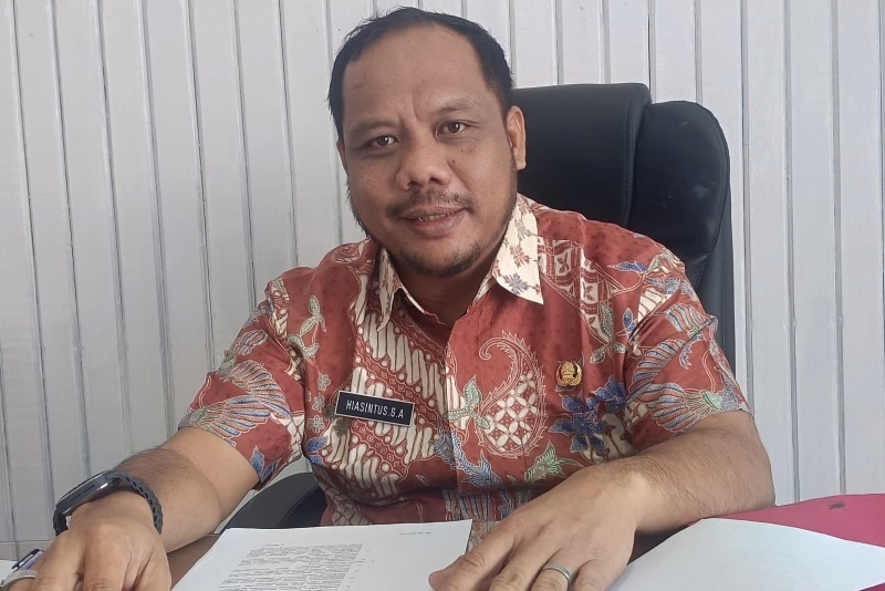 Hiasintus Gunung Agung, Kepala Dinas Pertanian dan Pangan Kapuas Hulu.