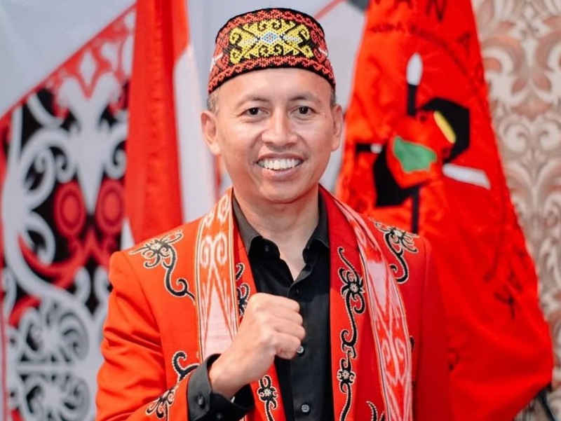 Ketua DAD Kabupaten Sintang, Jeffray Edward Toni siap menyajikan kegiatan budaya yang menarik dan edukatif.