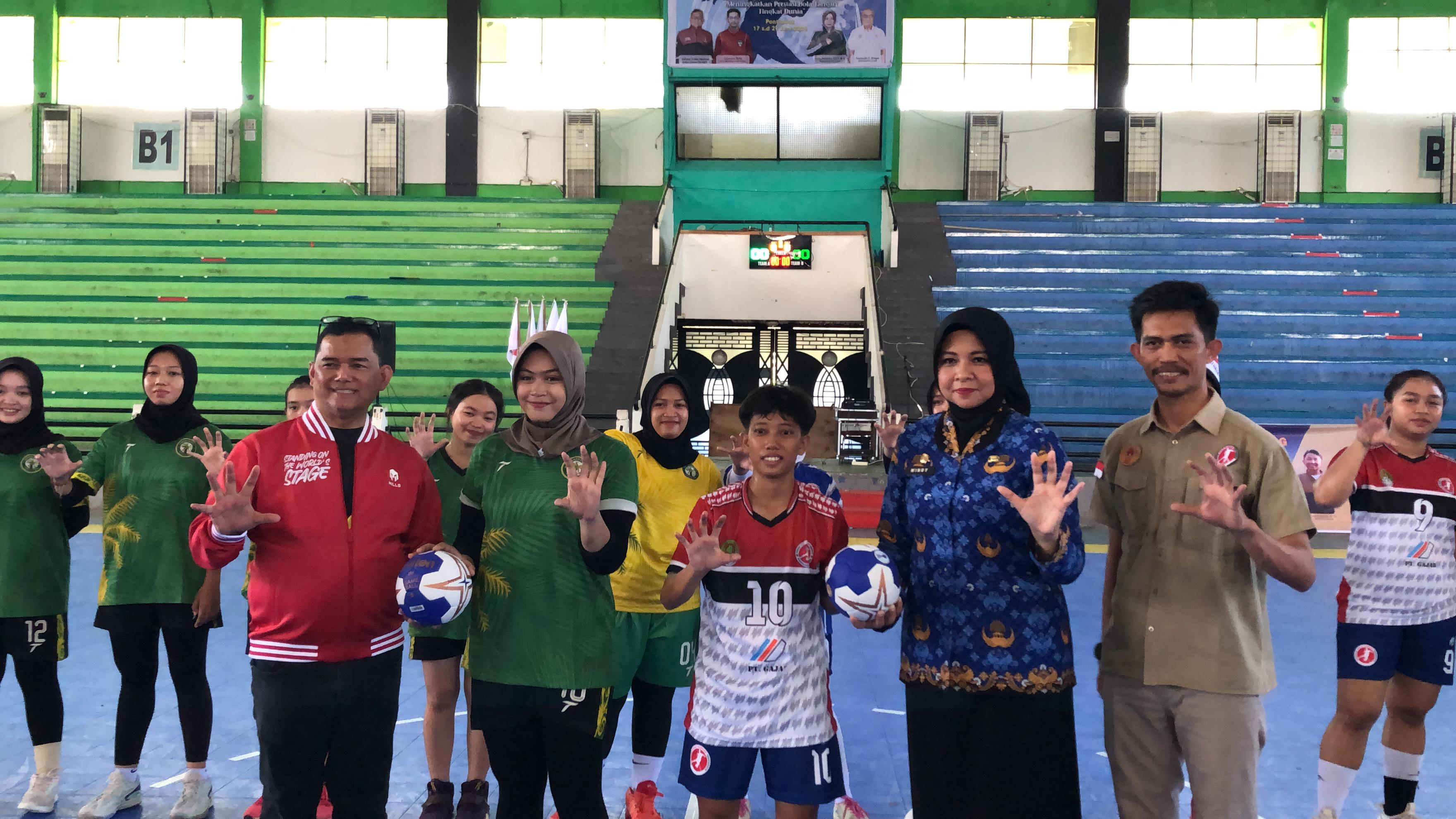 Kalbar siap sambut Kejurnas Bola Tangan, diikuti 10 provinsi.