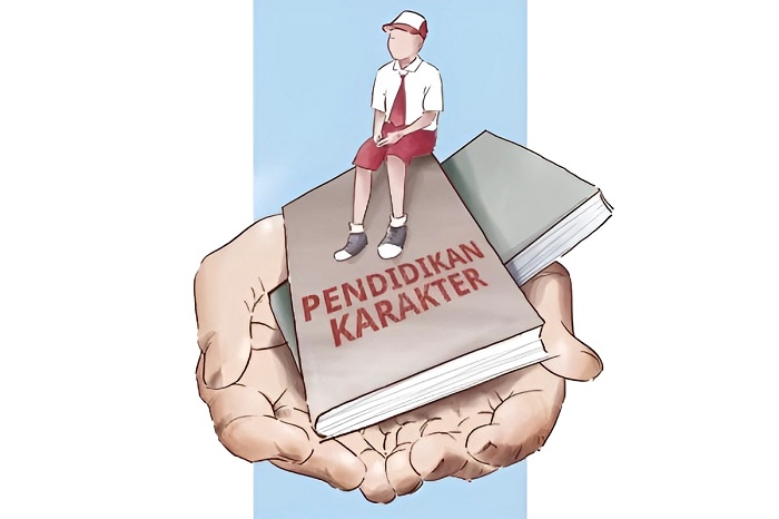 Ilustrasi pendidikan karakter.
