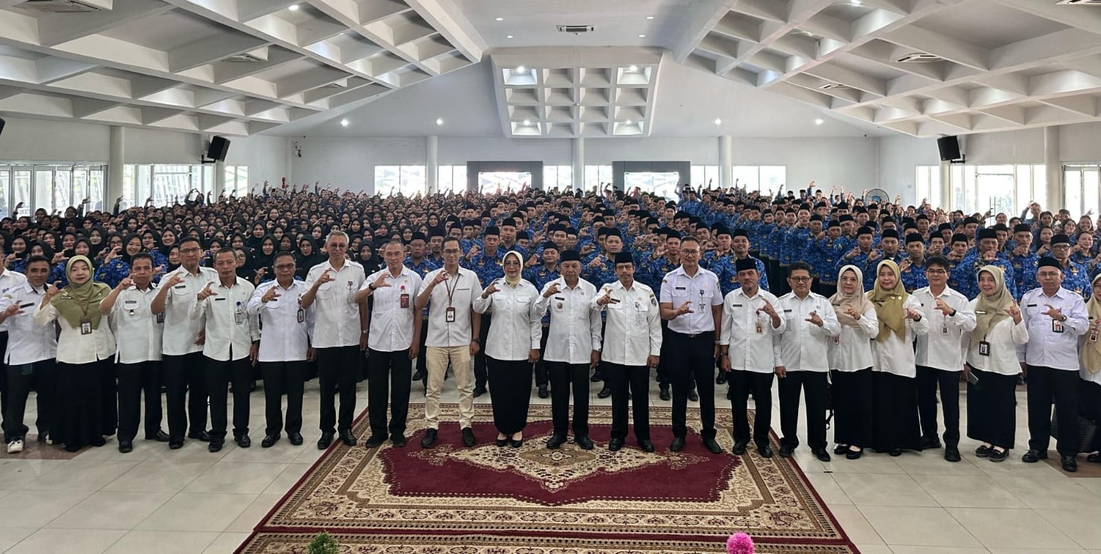 LANTIK: Suasana pelantikan 662 PPPK di Kabupaten Mempawah
