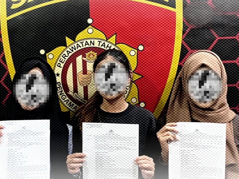 Tiga pelaku yakni PT, AF dan SQ diamankan di Polresta Pontianak.