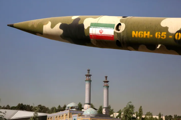 ILUSTRASI: Rudal supersonik Iran.