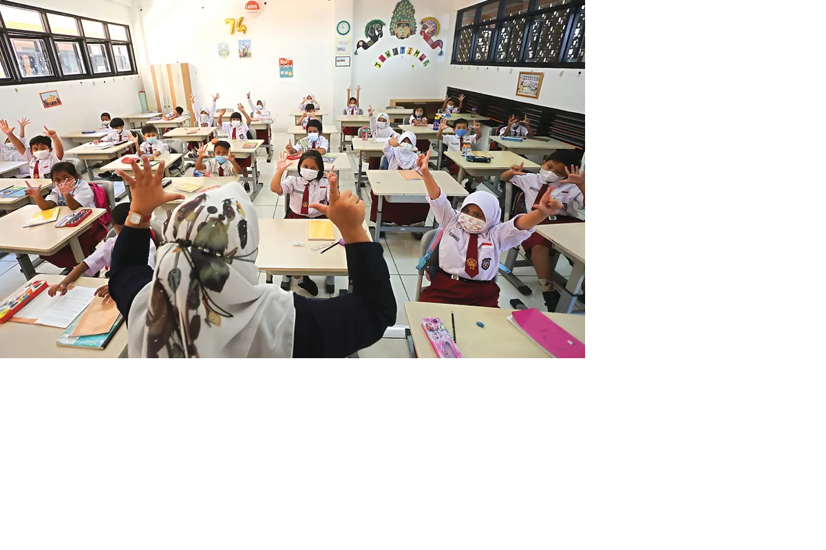 SRA: sekolah ramah anak menjadi penentu kualitas penerus bangsa.