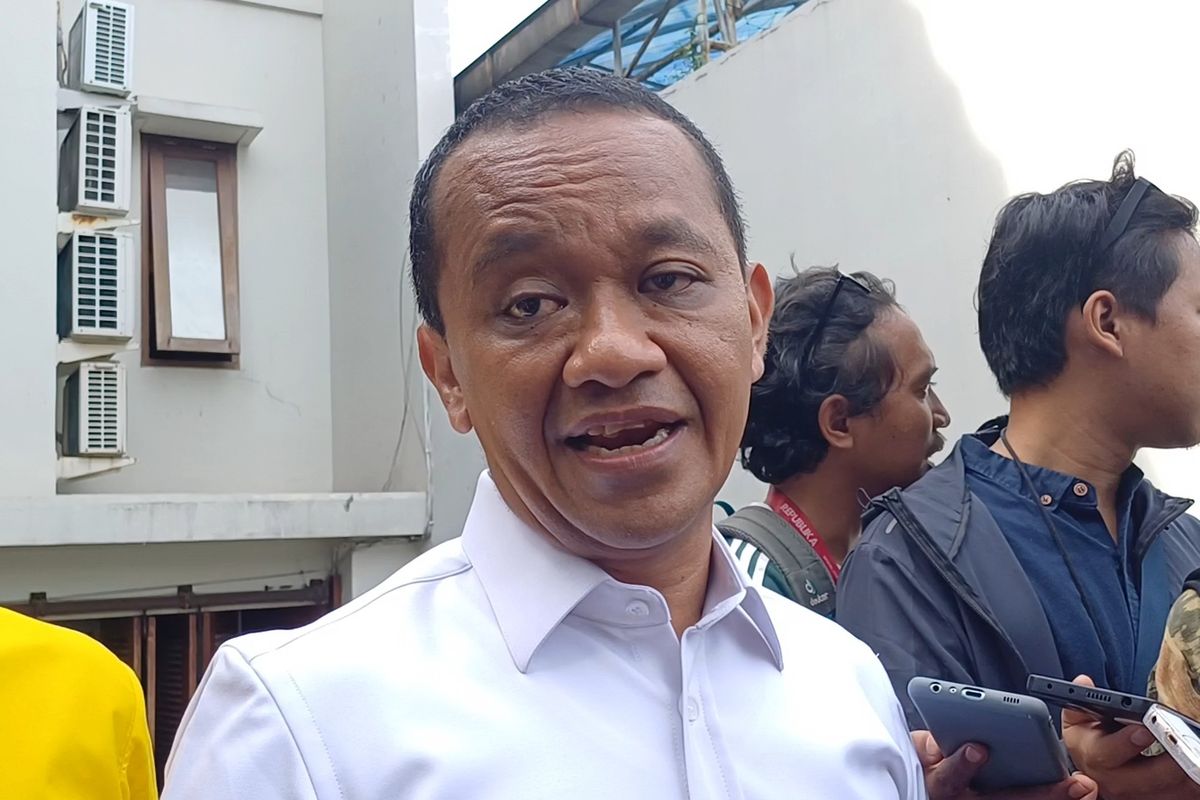 Menteri Energi dan Sumber Daya Mineral Bahlil Lahadalia.