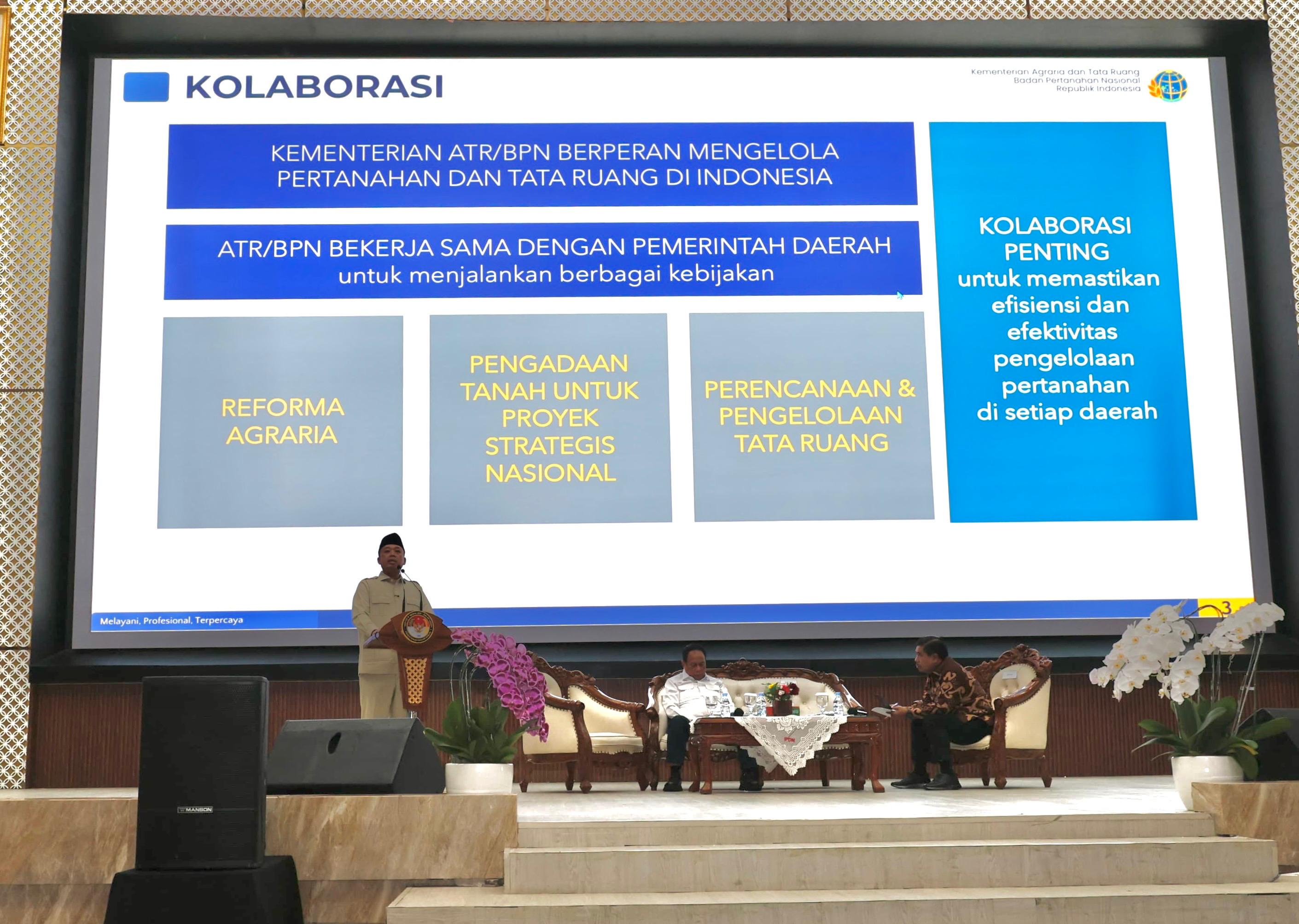 Orientasi Kepemimpinan Kepala Daerah dan Wakil Kepala Daerah Tahun 2025 Gelombang II, yang berlangsung di Balairung Rudini, Institut Pemerintahan Dalam Negeri (IPDN), Sumedang, Jawa Barat.