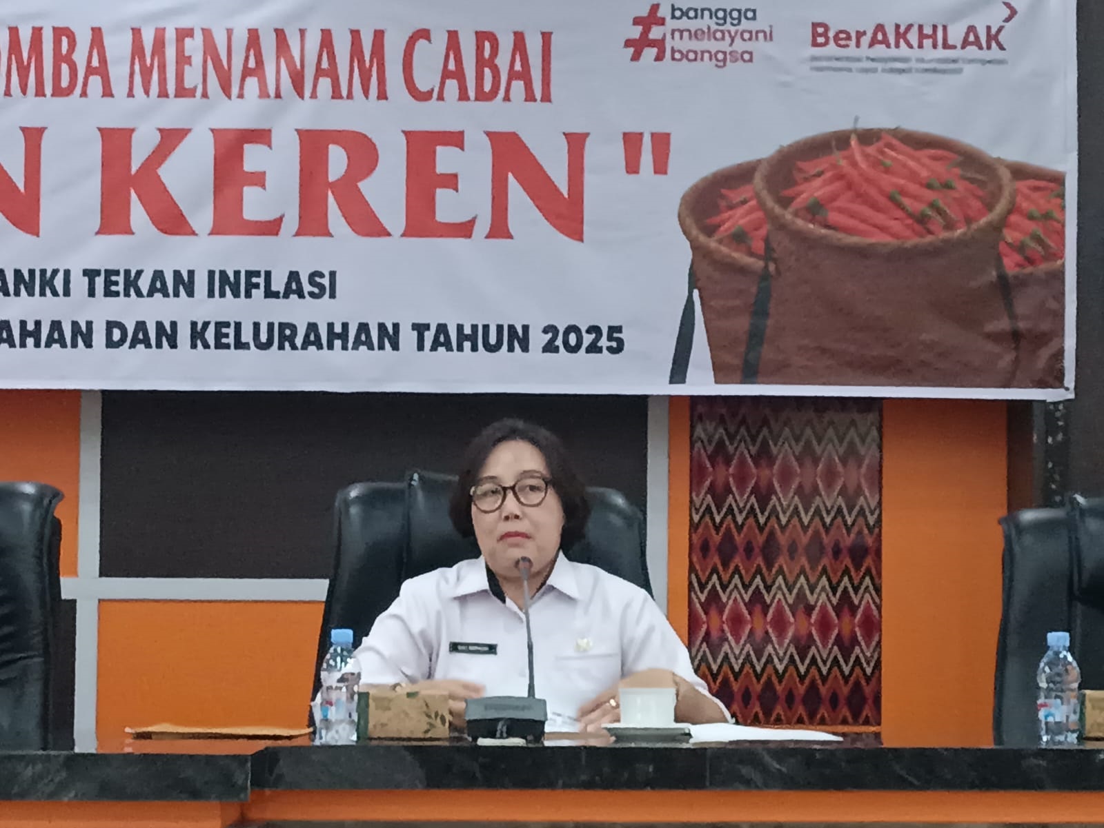 Sekretaris TPID Kabupaten Sintang, Lili Suryani.