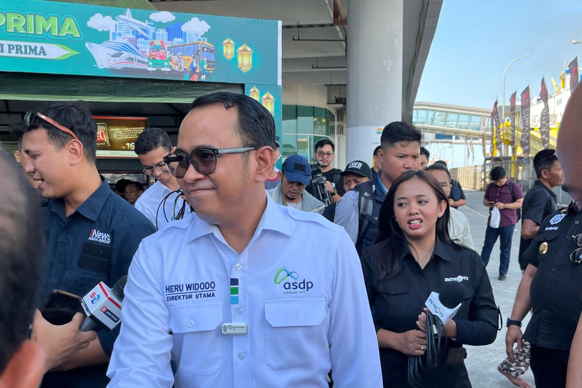 Direktur Utama PT ASDP Indonesia Ferry (Persero) Heru Widodo.