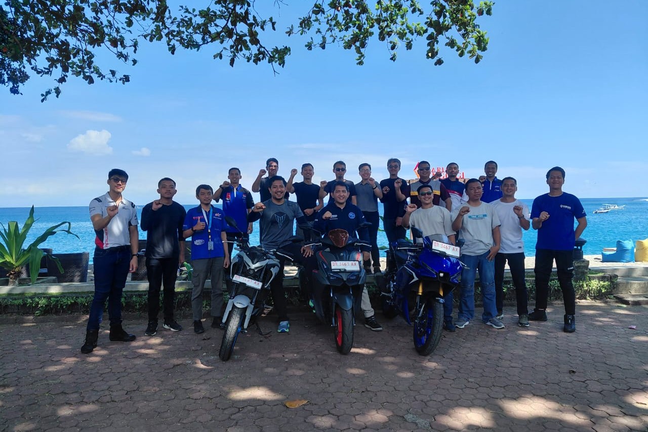 Satmori bersama Awak Media ke Senggigi Bareng New Yamaha R25, MT-25, dan AEROX ALPHA