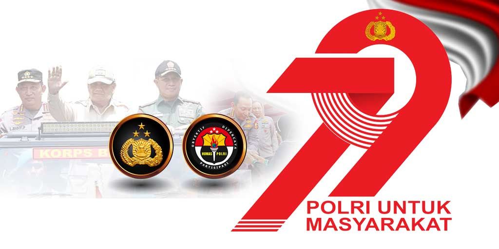 Logo Hari Bhayangkara 2025.