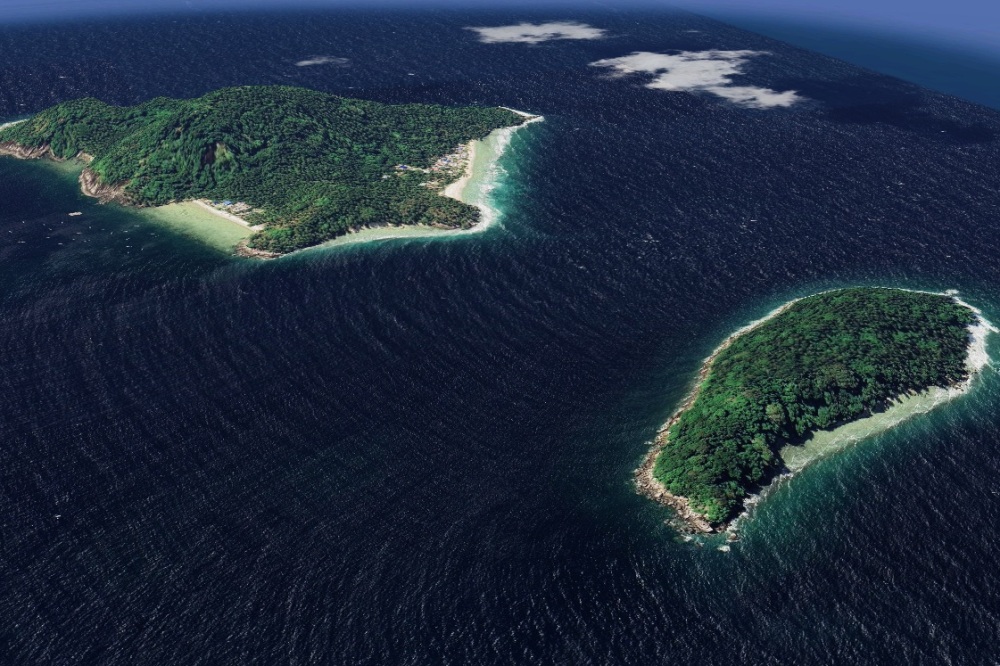 ILUSTRASI: Pulau Pengikik Besar dan Pulau Pengikik Kecil kini terdaftar sebagai bagian wilayah administrasi Provinsi Kepulauan Riau.