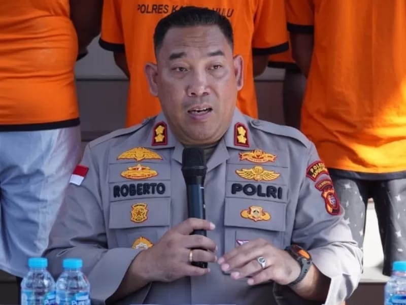 Kapolres Kapuas Hulu AKBP Roberto Aprianto Uda.