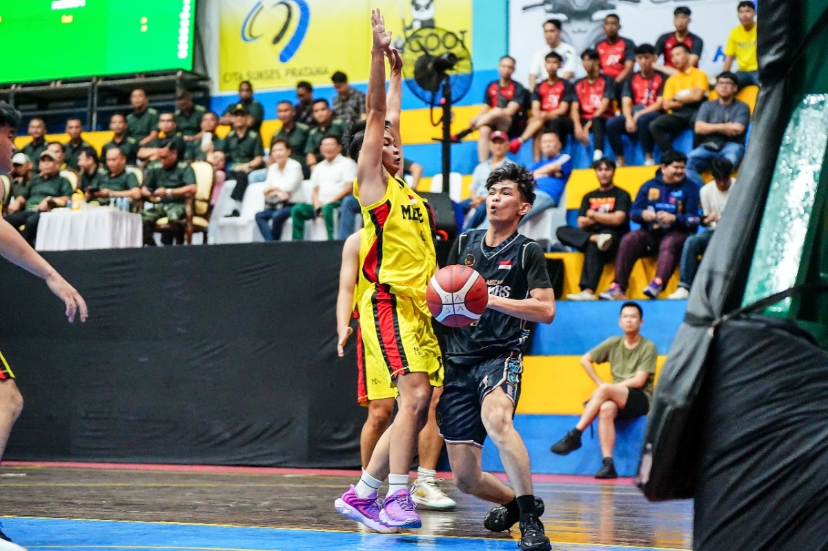 Pertandingan Pangdam Cup 2025 antara Benua Akcaya Warriors (BAW) melawan Meteor, Sabtu (5/7).
