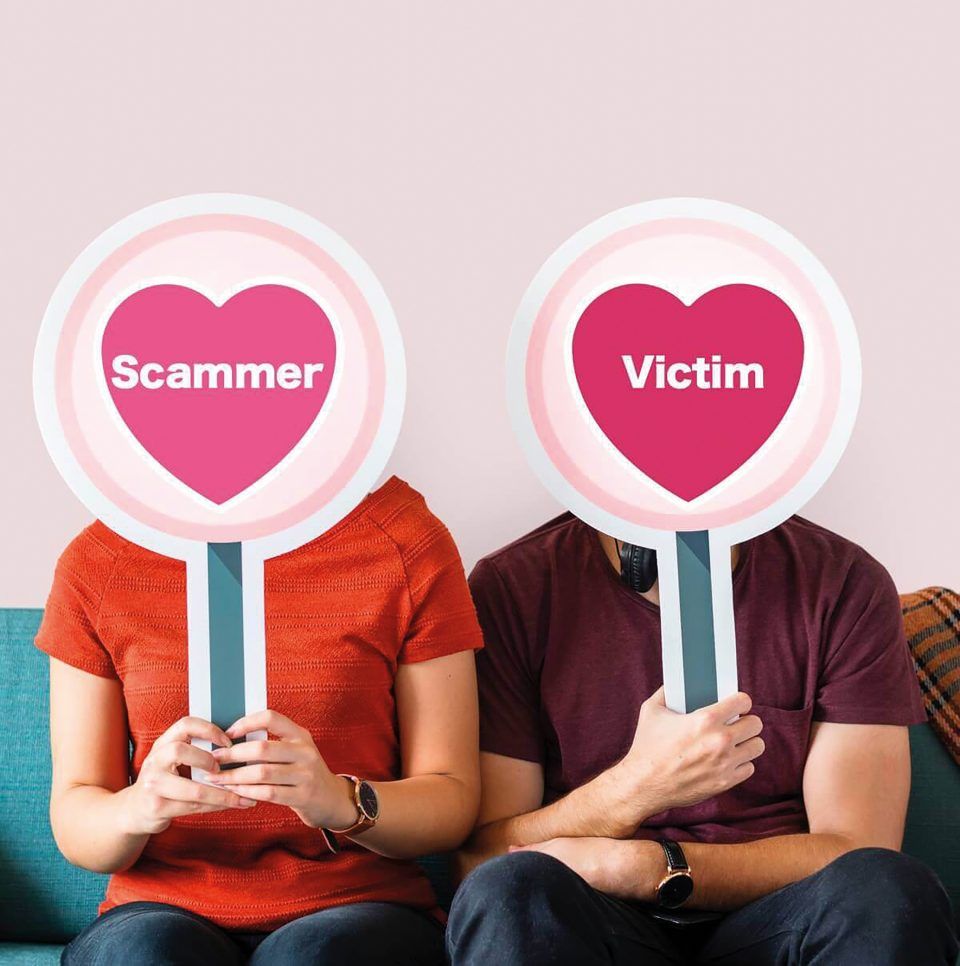 Ilustrasi Love Scam