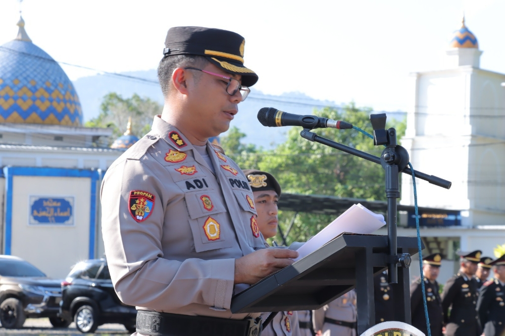Kapolres Kayong Utara, AKBP Adi Prabowo.