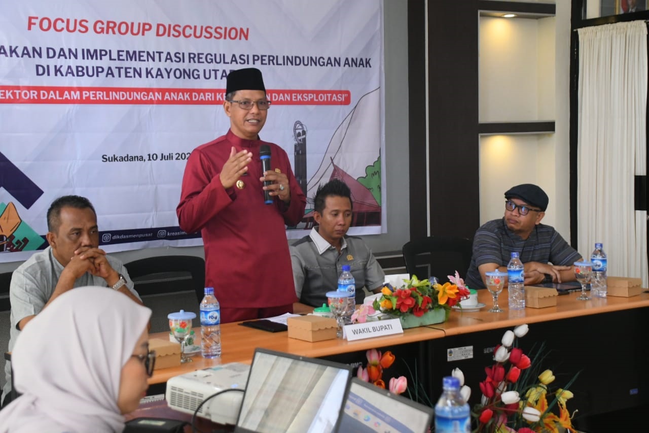 Focus Group Discussion (FGD) Penguatan Kebijakan dan Implementasi Regulasi Perlindungan Anak.