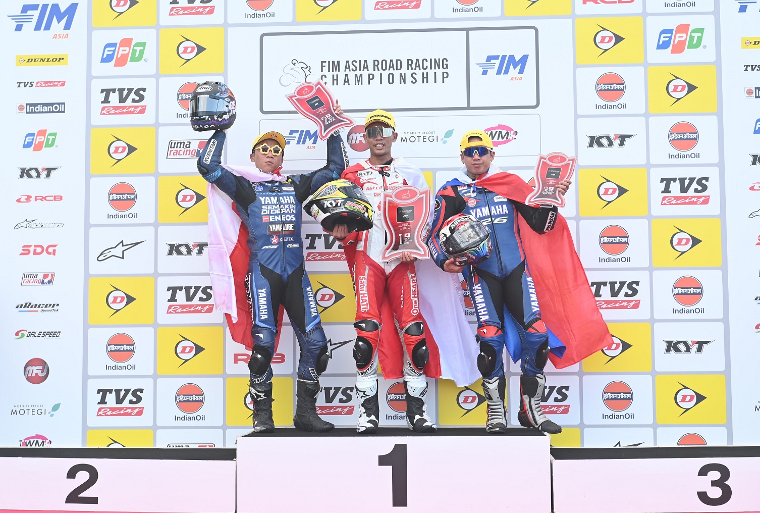 Adenanta Putra dan MK Ramadhipa saat menorehkan prestasi di ARRC Jepang dan RBRC Jerman, 12&ndash;13 Juli 2025.