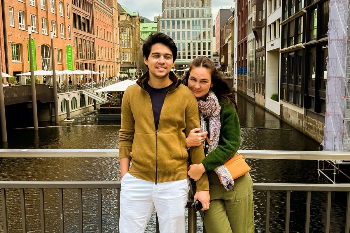 Pasangan selebriti Luna Maya dan Maxime Bouttier.
